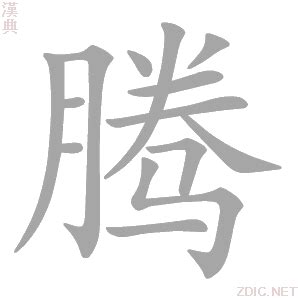 騰的意思|腾的解释